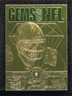 1997 Pro Line Gems - Gems of the NFL 23K Gold #G3 - Emmitt Smith