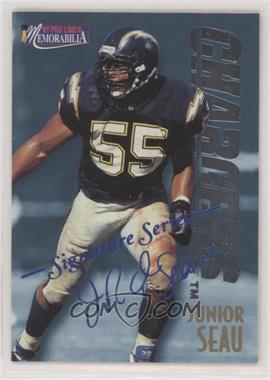 1997 Pro Line II Memorabilia - Signature Series #MEM41 - Junior Seau