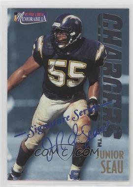 1997 Pro Line II Memorabilia - Signature Series #MEM41 - Junior Seau