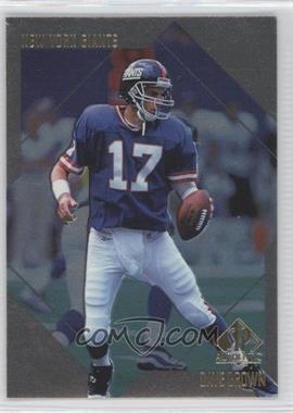 1997 SP Authentic - [Base] #133 - Dave Brown