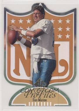 1997 SP Authentic - Profiles - Die-Cut #P-1 - Dan Marino