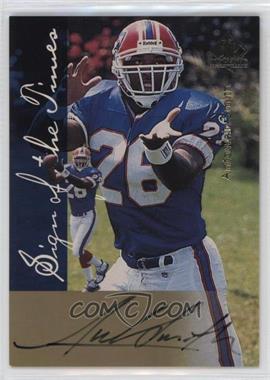 1997 SP Authentic - Sign of the Times #_ANSM - Antowain Smith
