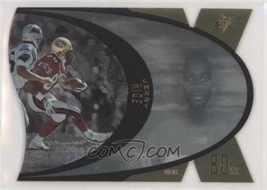 1997 SPx - [Base] - Gold #SPX1 - Jerry Rice [EX to NM]