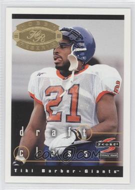 1997 Score - [Base] - Hobby Reserve #274 - Draft Class - Tiki Barber