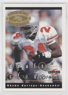 1997 Score - [Base] - Hobby Reserve #296 - Draft Class - Shawn Springs