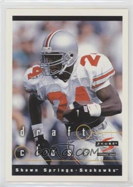 1997 Score - [Base] #296 - Draft Class - Shawn Springs