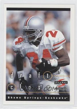 1997 Score - [Base] #296 - Draft Class - Shawn Springs