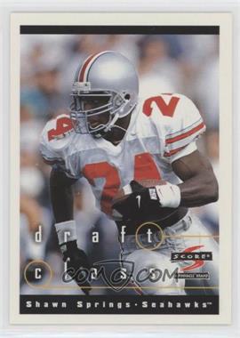 1997 Score - [Base] #296 - Draft Class - Shawn Springs