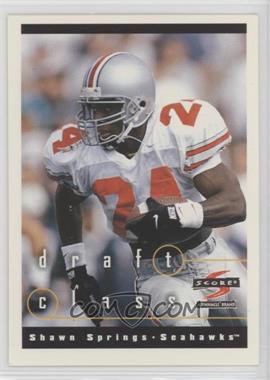 1997 Score - [Base] #296 - Draft Class - Shawn Springs