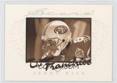 1997 Score - The Franchise #5 - Jerry Rice