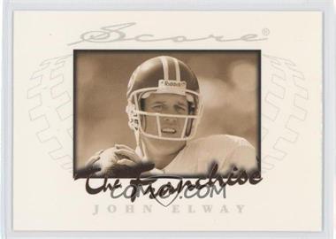 1997 Score - The Franchise #8 - John Elway