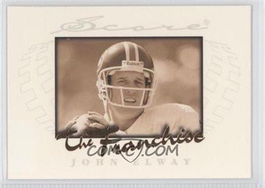 1997 Score - The Franchise #8 - John Elway