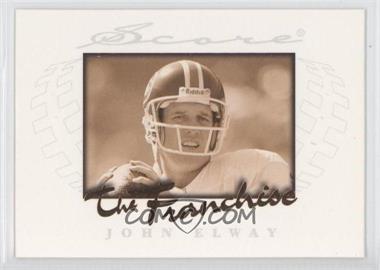 1997 Score - The Franchise #8 - John Elway