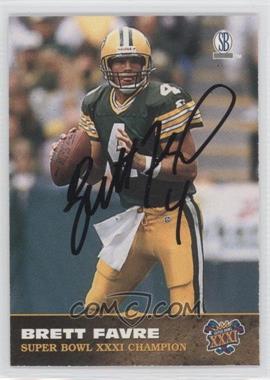 1997 Score Board Brett Favre Super Bowl XXXI - Autographs #N/A - Brett Favre