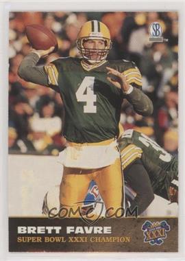 1997 Score Board Brett Favre Super Bowl XXXI - [Base] #BF3 - Brett Favre