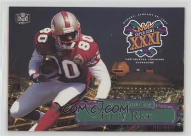 1997 Score Board NFL Experience - Bayou Country #BC-5 - Jerry Rice [Noted]