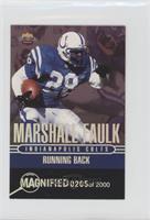 Marshall Faulk #/2,000