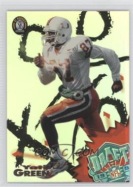 1997 Score Board Rookies - Draft Pick #WR1 - Yatil Green