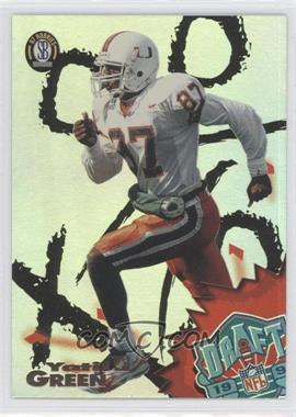 1997 Score Board Rookies - Draft Pick #WR1 - Yatil Green