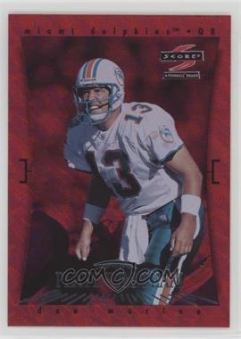 1997 Score Team Collection - Miami Dolphins - Platinum Team #1 - Dan Marino