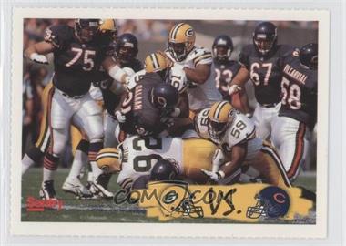 1997 Sentry Foods Green Bay Packers VS Chicago Bears Card Sheet - Singles #10-6-96 - October 6, 1996