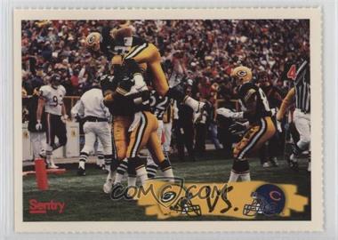 1997 Sentry Foods Green Bay Packers VS Chicago Bears Card Sheet - Singles #11-5-89 - November 5th, 1989