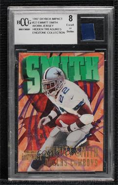 1997 Skybox Impact - [Base] #22 - Emmitt Smith [BCCG 8 Excellent or Better]