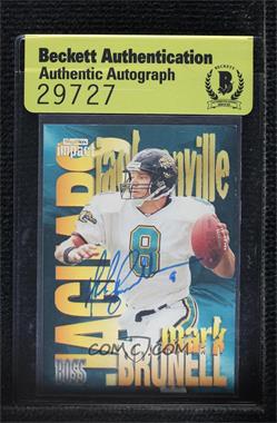 1997 Skybox Impact - Boss #4 - Mark Brunell [BAS Authentic]
