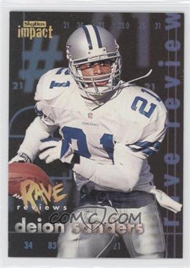 1997 Skybox Impact - Rave Reviews #11 - Deion Sanders