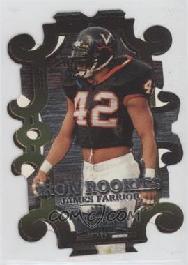 1997 Skybox Metal Universe - Iron Rookies #9 - James Farrior