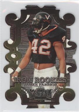 1997 Skybox Metal Universe - Iron Rookies #9 - James Farrior