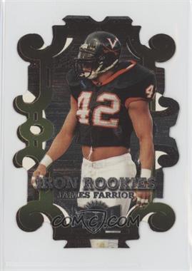 1997 Skybox Metal Universe - Iron Rookies #9 - James Farrior