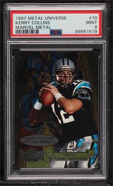 1997 Skybox Metal Universe - Marvel Metal #10 - Kerry Collins [PSA 9 MINT]