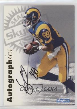 1997 Skybox Premium - Autographics #_EDKE - Eddie Kennison