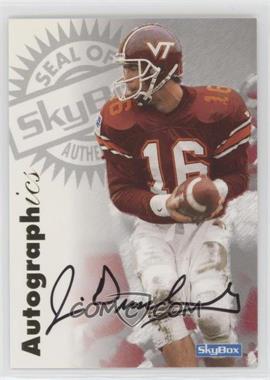 1997 Skybox Premium - Autographics #_JIDR - Jim Druckenmiller