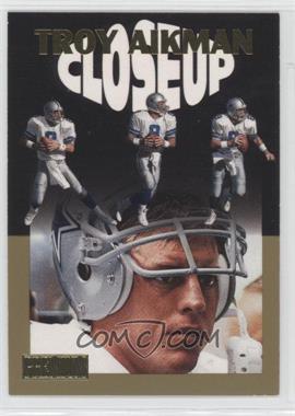 1997 Skybox Premium - Closeup #2CU - Troy Aikman