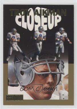 1997 Skybox Premium - Closeup #2CU - Troy Aikman