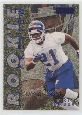 1997 Skybox Premium - Rookie Preview #2 RP - Tiki Barber