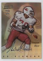 Simeon Rice, Jeff Lageman [EX to NM]