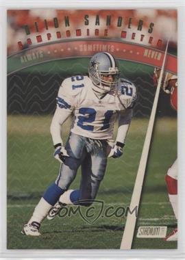 1997 Stadium Club - Never Compromise #NC5 - Deion Sanders [EX to NM]