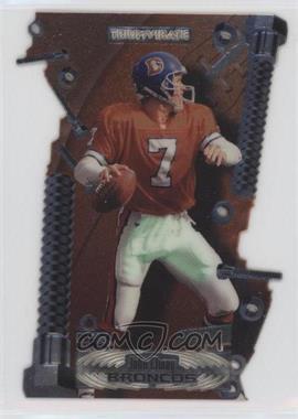 1997 Stadium Club - Triumvirate #T5B - John Elway