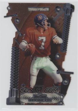 1997 Stadium Club - Triumvirate #T5B - John Elway