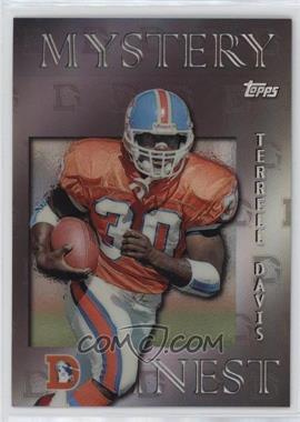 1997 Topps - Mystery Finest - Silver Refractor #M3 - Terrell Davis