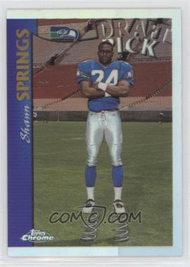 1997 Topps Chrome - [Base] - Refractor #151 - Shawn Springs