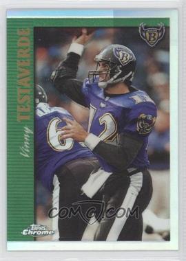 1997 Topps Chrome - [Base] - Refractor #61 - Vinny Testaverde