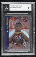 Warrick Dunn [BGS 9 MINT]