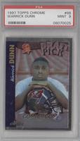 Warrick Dunn [PSA 9 MINT]