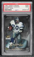 Troy Aikman, Barry Sanders [PSA 9 MINT]