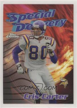 1997 Topps Chrome - Season's Best - Refractor #24 - Cris Carter