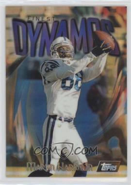 1997 Topps Finest - [Base] - Atomic Refractor #161 - Marvin Harrison